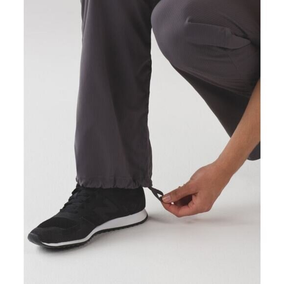 LULULEMON Dance Studio Pant III Unlined Regular Size 12 Dark Carbon - Picture 4 of 10